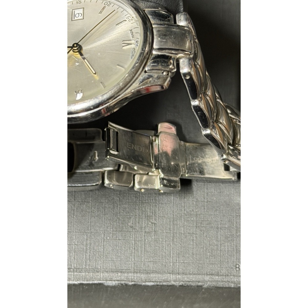 Fendi Swiss Made Stainless Steel Watch 38mm Date‎ Silver Dial - Picture 16 of 16